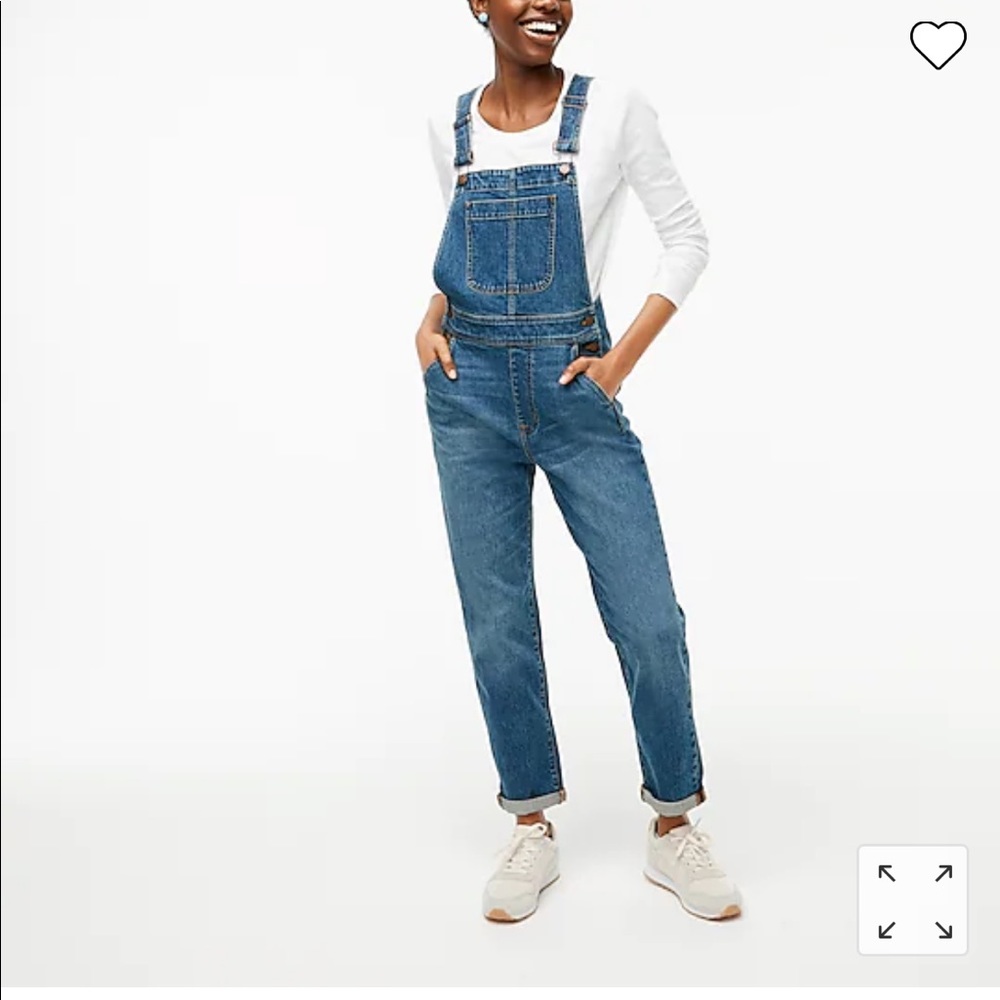 Classic overalls in all day stretch